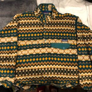 Men’s Large Patagonia Synchilla Pattern Pullover